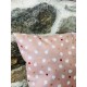Coussin rose - Lapin