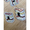 Sticker carpes Sushis