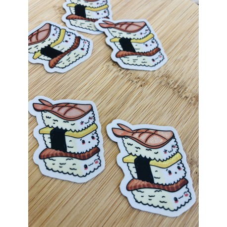 Sticker carpes Sushis