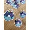 Sticker carpes koinobori