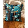 Coussin - Haru - Cerisiers bleus