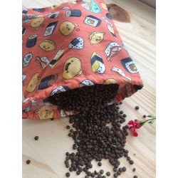 Sac à vrac en coton bio Okui - Nourriture japonaise