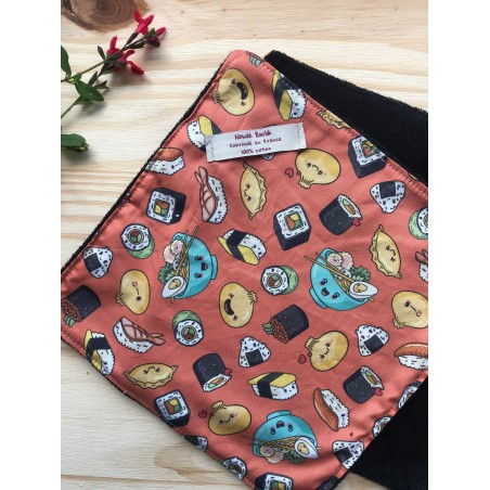 Essuie-tout lavable coton bio - Okui sushis