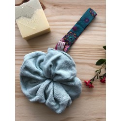 Fleur de douche en coton bio - Hana fleurs japonaises