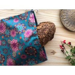 Sac à pain en coton bio - Mandalas