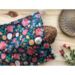 Sac à pain en coton bio - Mandalas