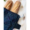 Sac à pain baguette en coton