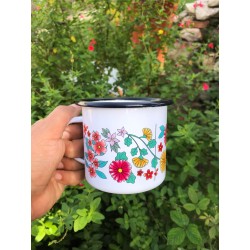 Mug - Timbale en acier - Maneki neko et ses ramens