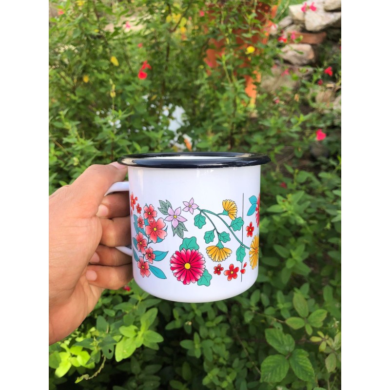 Mug - Timbale en acier - Maneki neko et ses ramens