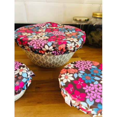 Lot 5 charlottes en coton enduit