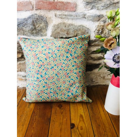 Coussin en tissu japonais  - fleurs de sakura cerisier
