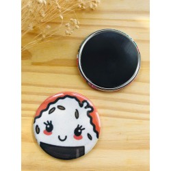 Magnet en tissu - Fleurs de sakura