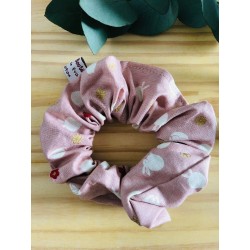 Chouchou paon rose