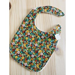 Bavoir en coton bio Pieuvres