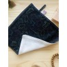 Serviette visage lavable et réutilisable  - Funky Dinosaures