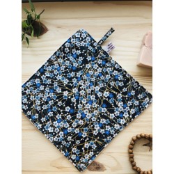 Serviette visage lavable et réutilisable  - fleurs cerisiers