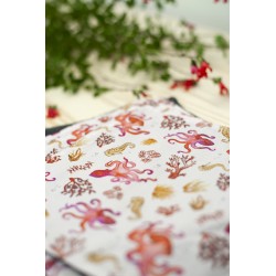 Essuie-tout lavable coton bio - Mandalas