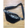 Sac banane en velours côtelé- Maneki neko - Fabriqué artisanalement en France