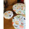 Charlotte recouvre en coton enduit kawaii japon