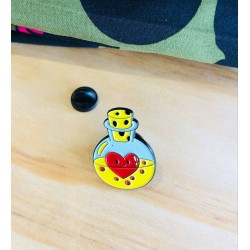 Pins fiole et étoile kawaii