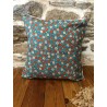 Coussin en tissu japonais - Fleurs de cerisiers rouges