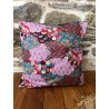 Coussin en tissu japonais - mosaïque de nuages