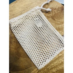 filet savon shampooing en coton bio