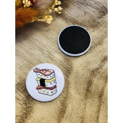 Magnet Aimant en tissu -  Sushis
