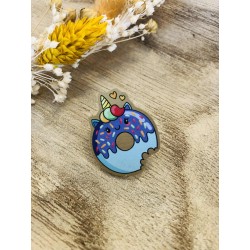 pins en métal émaillé - Pin's Donut licorne