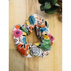 Chouchou Fabriqué en France - fleurs multicolores