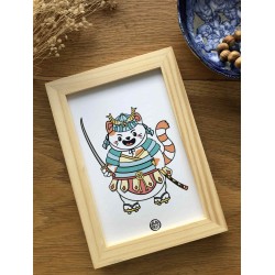 Cadre déco Chamourai