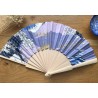 Eventail bois et tissu japonais