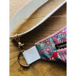 Sac banane en velours côtelé- Tissu japonais - Fabriqué artisanalement en France