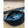 Sac banane en velours côtelé- Tissu japonais - Fabriqué artisanalement en France